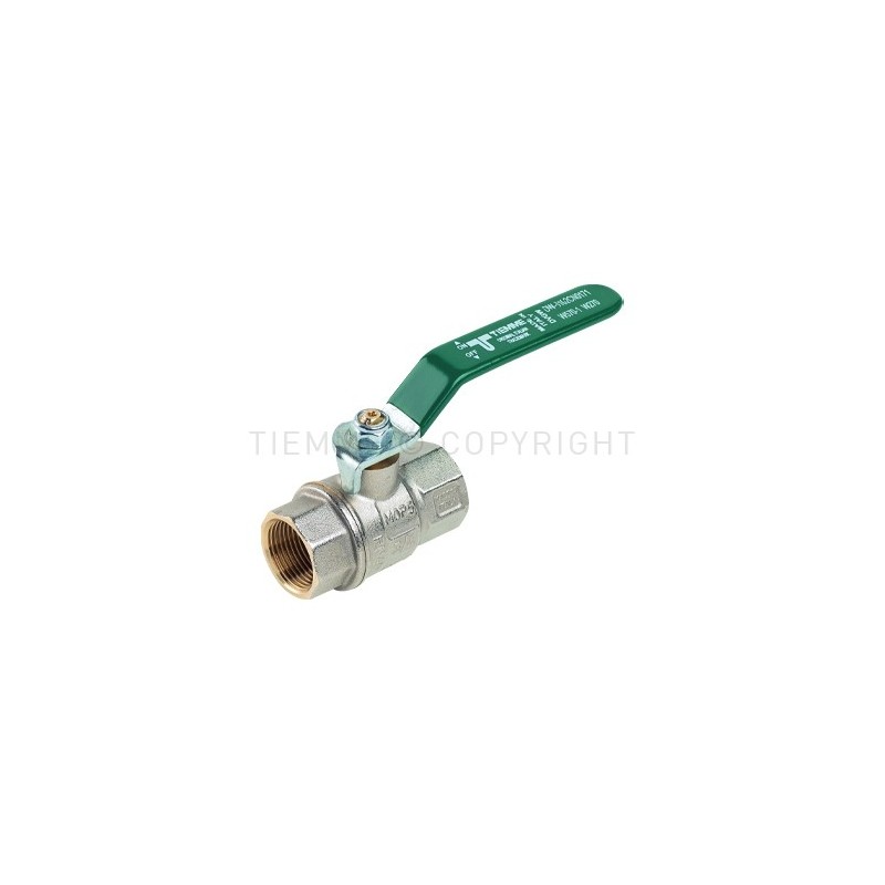 VALVOLA SFERA NI URAGANO ACQUA F - F 2" ISO7 LEVA ACCIAIO PIATTA PLASTIF VERDE - 2230V TIEMME 2200132 1 VALVOLA SFERA NI URAGANO ACQUA F - F 2" ISO7 LEVA ACCIAIO PIATTA PLASTIF VERDE - 2230V TIEMME 2200132 1