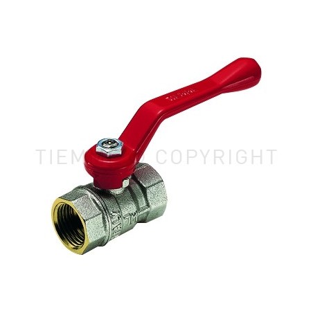 VALVOLA SFERA NI MISTRAL ACQUA F - F 1"1/4 ISO228 LEVA ALLUMINIO NERA - 2360N TIEMME 2360184 1
