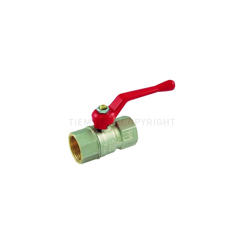 VALVOLA SFERA NI TORNADO ACQUA F - F 1" ISO7 LEVA ALLUMINIO ROSSA - 2360R07 TIEMME 2380002 1 VALVOLA SFERA NI TORNADO ACQUA F - F 1" ISO7 LEVA ALLUMINIO ROSSA - 2360R07 TIEMME 2380002 1