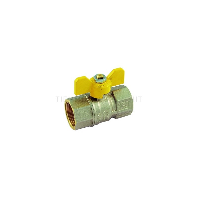 VALVOLA SFERA NI TORNADO GAS F - F 1/2" ISO7 LEVA FARF GIALLA - 2370G07 TIEMME 2390008 1 VALVOLA SFERA NI TORNADO GAS F - F 1/2" ISO7 LEVA FARF GIALLA - 2370G07 TIEMME 2390008 1