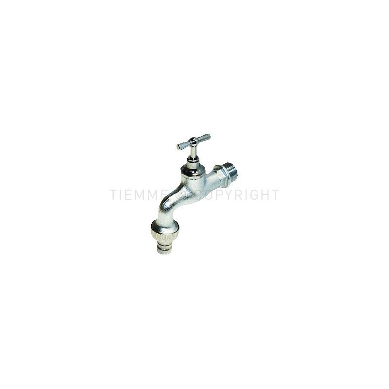 RUBINETTO CR VITONE SERIE PESANTE PORTAGOMMA 1/2" - 2585C TIEMME 2580002 1