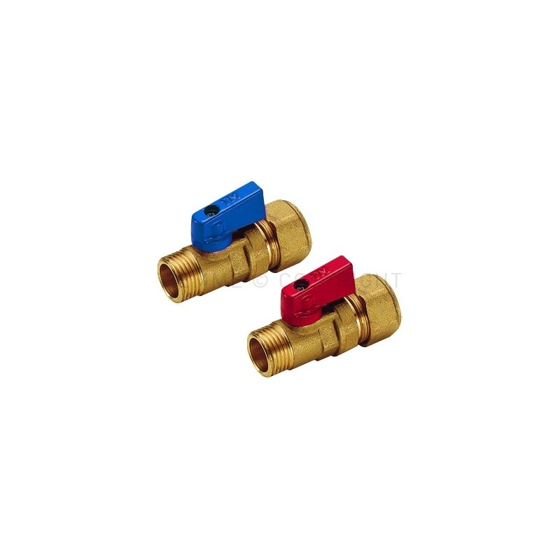 MINIVALVOLA SFERA STAMPATA 1/2" TUBO PE - X Ø 16 2 LEVA ROSSA - 2947 TIEMME 2940002 1 MINIVALVOLA SFERA STAMPATA 1/2" TUBO PE - X Ø 16 2 LEVA ROSSA - 2947 TIEMME 2940002 1