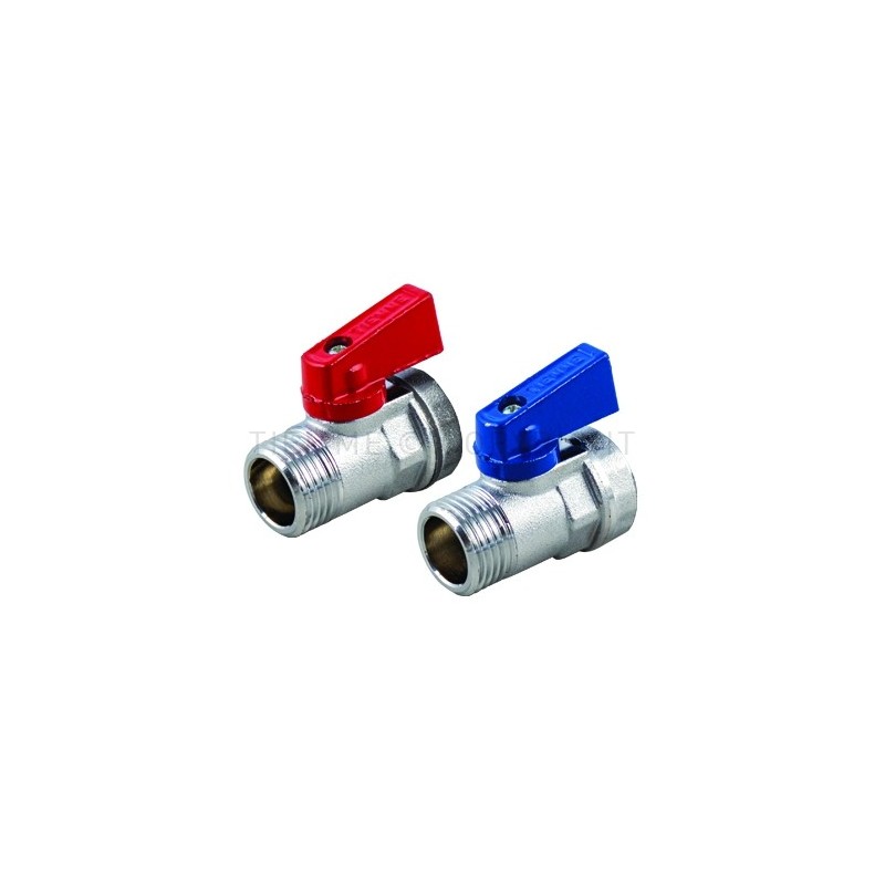 MINIVALVOLA SFERA NI STAMPATA 1/2"FEM ATT 1/2"(16) LEVA PLASTICA ROSSA - 2946 TIEMME 2940024 1 MINIVALVOLA SFERA NI STAMPATA 1/2"FEM ATT 1/2"(16) LEVA PLASTICA ROSSA - 2946 TIEMME 2940024 1