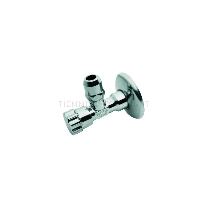 SOTTOLAVABO CR LUCIDO VITONE ROSONE TUBO CU Ø 10 X 1/2" - 3900C TIEMME 2950016 1