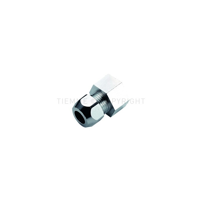 RACCORDO DIRITTO F CR SOTTOLAVABO COLLEGAMENTI IDROSANITARI Ø 10 X 1/2" - 3912 TIEMME 2950050 1