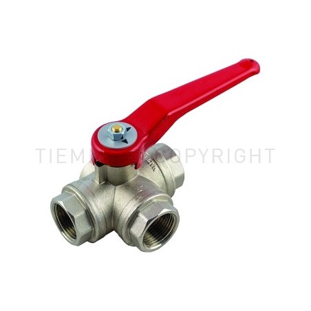 VALVOLA SFERA NI A TRE VIE L 2" - 3996L TIEMME 2950052 1