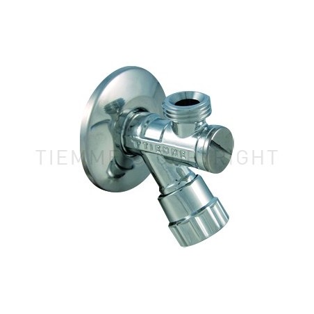 SOTTOLAVABO INCLINATO CR LUCIDO FILTRO ROSONE M 1/2"X3/8" - 3903C TIEMME 2950076 1