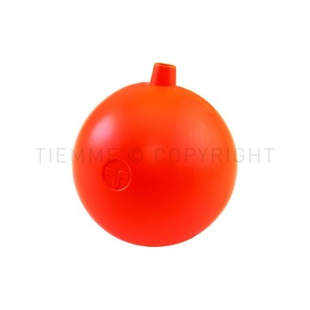 SFERA PLASTICA RUBINETTI A GALLEGGIANTE Ø 120 MM ARANCIO - 3992PAL TIEMME 2950182 1