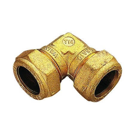 RACCORDO CURVO DOPPIO A COMPRES/OGIVA OT Ø 28 - 28 - 1003 TIEMME 1000015 1