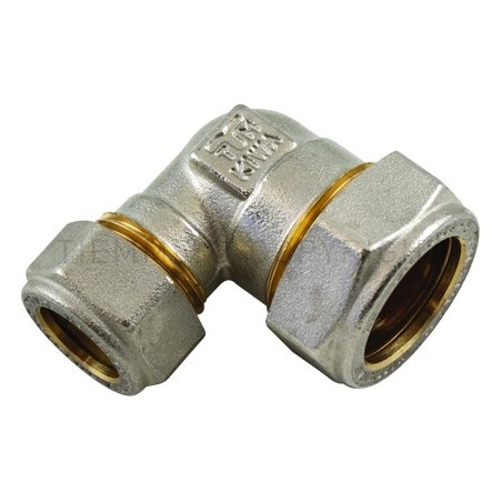 RACCORDO CURVO DOPPIO NI A COMPRES/OGIVA OT Ø 28 - 28 - 1003N TIEMME 1000058 1