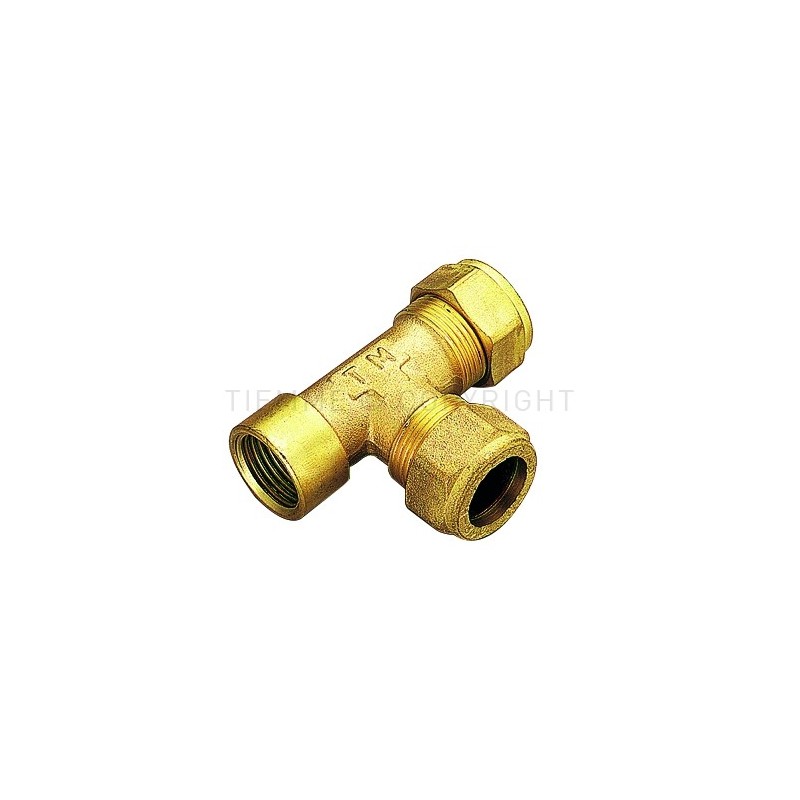 RACCORDO TEE F LATERALE A COMPRES/OGIVA OT Ø 15X15X1/2" - 1039 TIEMME 1000062 1 RACCORDO TEE F LATERALE A COMPRES/OGIVA OT Ø 15X15X1/2" - 1039 TIEMME 1000062 1