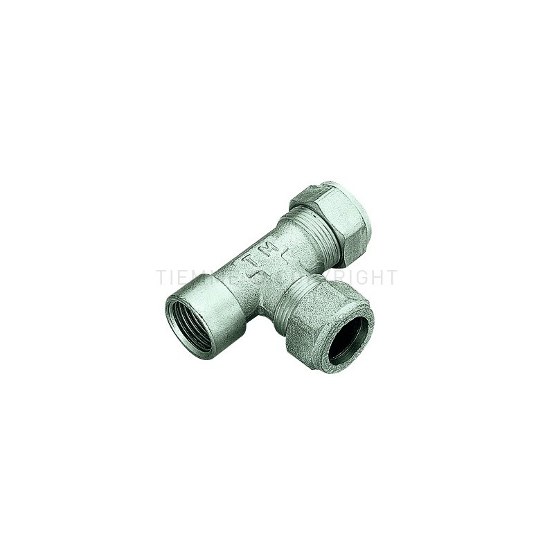 RACCORDO TEE F LATERALE GIA - NI A COMPRES/OGIVA OT Ø 15X15X1/2" - 1039N TIEMME 1000121 1 RACCORDO TEE F LATERALE GIA - NI A COMPRES/OGIVA OT Ø 15X15X1/2" - 1039N TIEMME 1000121 1