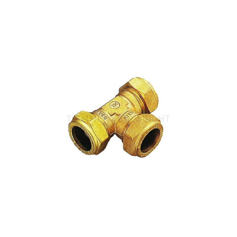 RACCORDO TEE A COMPRES/OGIVA OT Ø 22 - 28 - 22 - 1007 TIEMME 1000212 1