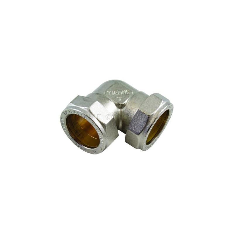 RACCORDO CURVO DOPPIO GIA - NI A COMPRES/OGIVA OT Ø 18 - 18 - 1103N TIEMME 1100012 1