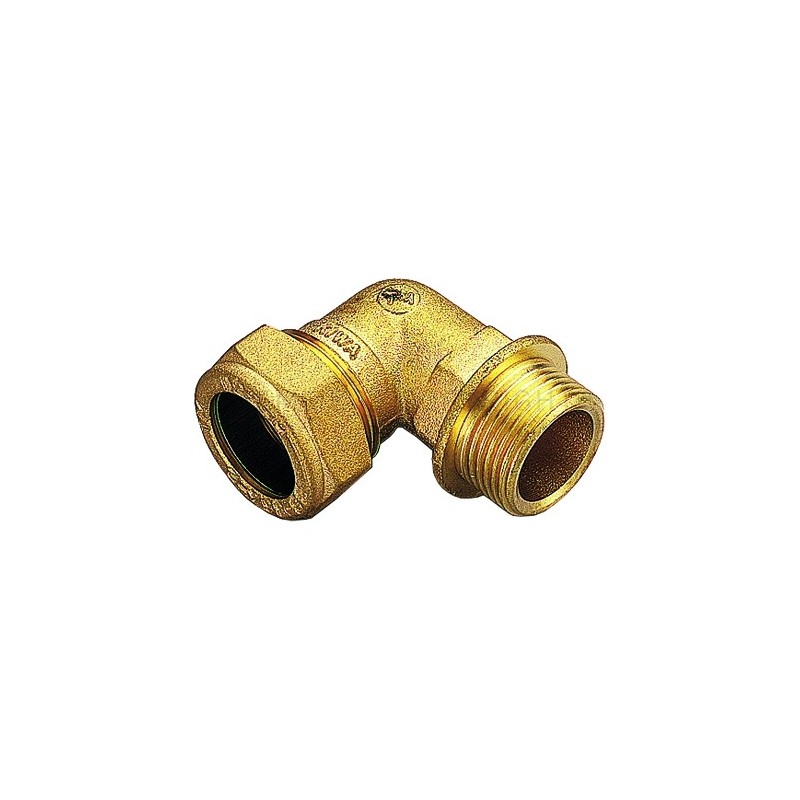 RACCORDO CURVO M A COMPRES/OGIVA OT Ø 35 X 1"1/4 ISO228 - 1104 TIEMME 1100074 1