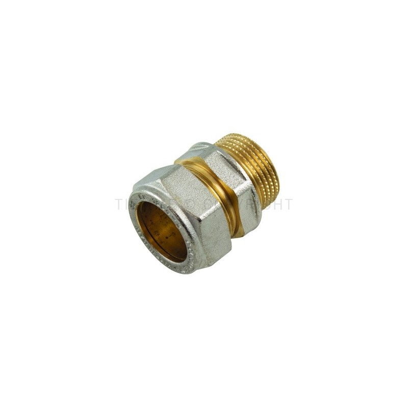 RACCORDO DIRITTO M GIA - NI A COMPRES/OGIVA OT Ø 15 X 3/4" ISO228 - 1100N TIEMME 1100080 1 RACCORDO DIRITTO M GIA - NI A COMPRES/OGIVA OT Ø 15 X 3/4" ISO228 - 1100N TIEMME 1100080 1