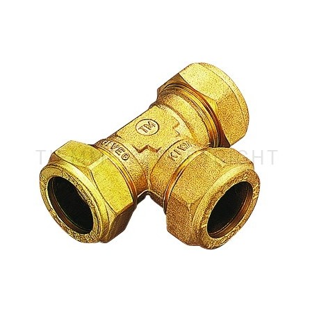 RACCORDO TEE A COMPRES/OGIVA OT Ø 39668 - 1107 TIEMME 1100139 1