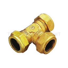 RACCORDO TEE A COMPRES/OGIVA OT Ø 35 - 22 - 35 - 1107 TIEMME 1100213 1