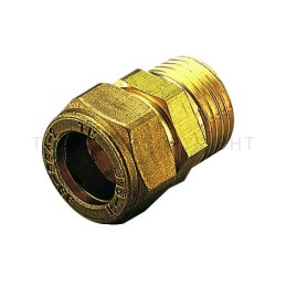 RACCORDO DIRITTO M CW602N A COMPRES/OGIVA OT Ø 8 X 1/2" - 1100CZ TIEMME 1130085 1