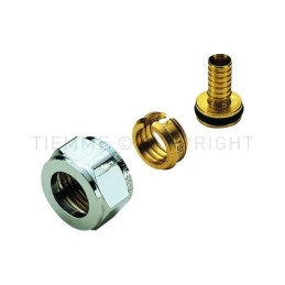 DADO CR - INSERTO CW602N - OGIVA TUBO PE - X Ø 18X2,5 (RIF Ø18) RACCORDO A COMPRES/OGIVA OT TUBO CU - 1149CCZ TIEMME 1130098 1