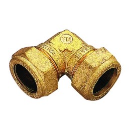 RACCORDO CURVO DOPPIO CW602N A COMPRES/OGIVA OT Ø 44479 - 1103CZ TIEMME 1130104 1