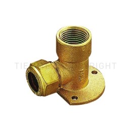 RACCORDO FLANGIA CW602N A COMPRES/OGIVA OT Ø 22 X 3/4" - 1106CZ TIEMME 1130187 1