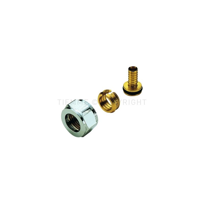 DADO CR - INSERTO CW602N - OGIVA TUBO PE - X Ø 16X2,0 IN RIF 15 RACCORDO A COMPRES/OGIVA OT TUBO CU - 1149CCZ TIEMME 1130287 1