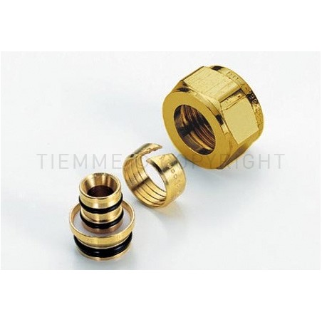 ADATTATORE CW602N TUBO AL - PEX Ø 16 2 IN RIF 15 - 1631GCZ TIEMME 1440069 1