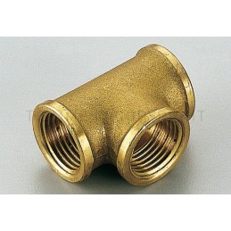 RACCORDO TEE F - F - F CW602N GENER 1/2"X1/2"X1/2" - 1570CZ TIEMME 1520017 1