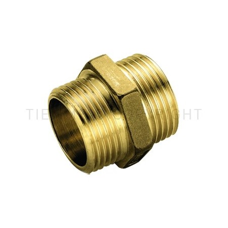 RACCORDO DIRITTO M - M CW602N GENER 1/2"X1/2" - 1552CZ TIEMME 1520018 1