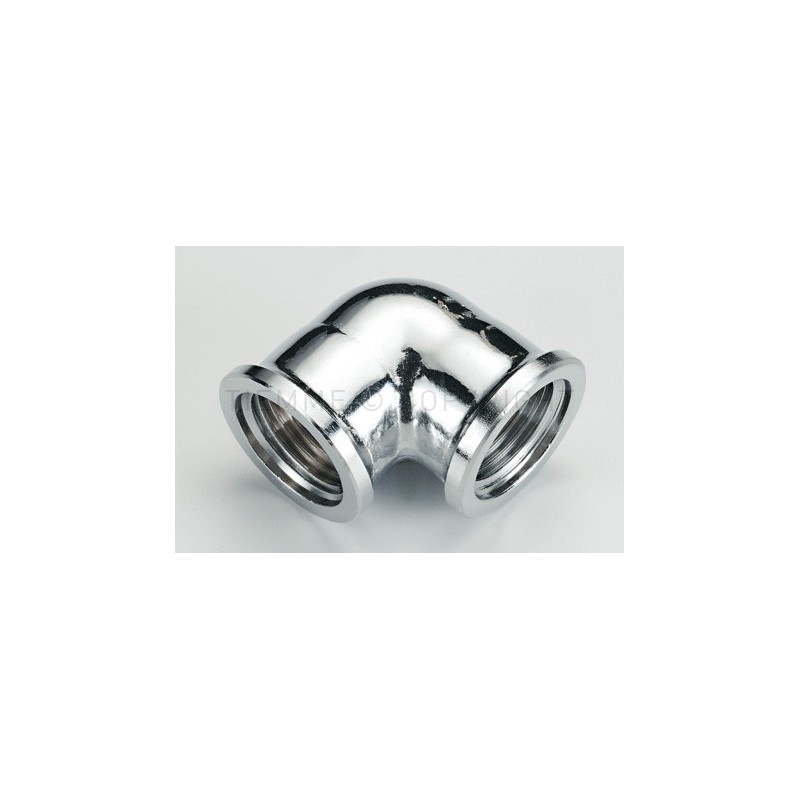 RACCORDO CURVO F - F CW602N CR LUCIDO GENER 3/4"X3/4" - 1560CZC TIEMME 1520075 1