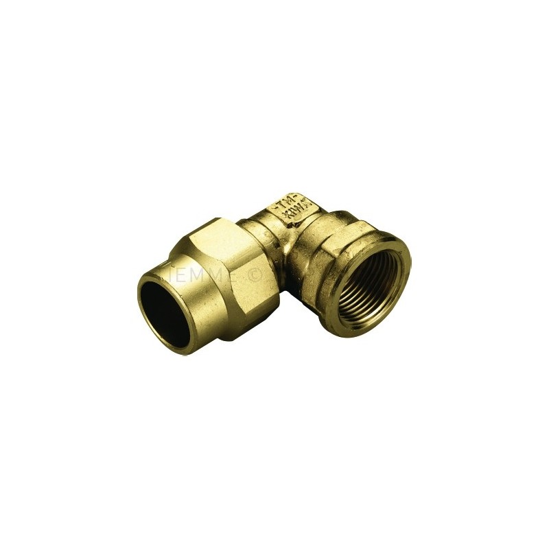 RACCORDO CURVO F COMPRES/GAS OGIVA OT Ø 28 X 1" - 1155 TIEMME 1150042 1