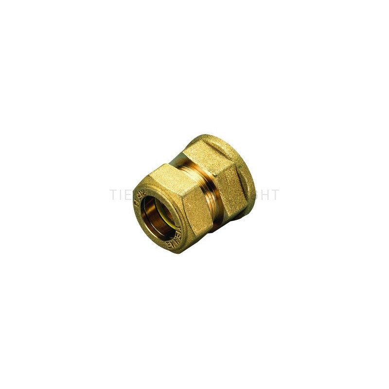 RACCORDO DIRITTO F A COMPRES/TENUTA ORING (GAS) TUBO CU Ø 10 X 1/2" - 1352 TIEMME 1350042 1