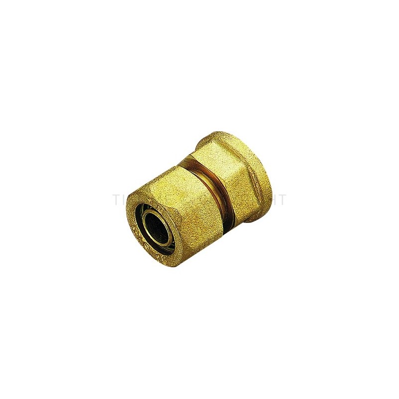 RACCORDO DIRITTO F A COMPRES TUBO PE - X Ø 32 SP 2,9 E 3 1" - 1402 TIEMME 1400042 1