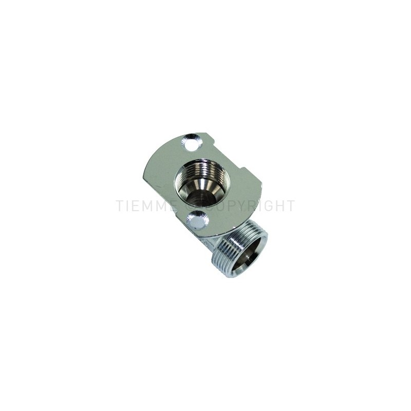 (PEX) RACCORDO CURVO F CR INCASSO A COMPRES TUBO PE - X Ø 16 SP 2 1/2" - 1420K TIEMME 1400144 1