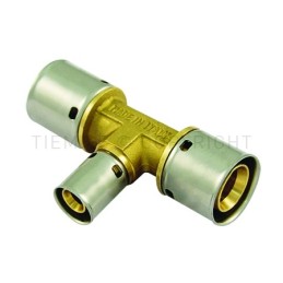 RACCORDO TEE A PRESS TUBO PE - X Ø 20(1,9 E 2,0) - 16(1,8) - 20(1,9 E 2,0) - 1707R TIEMME 1700003 1