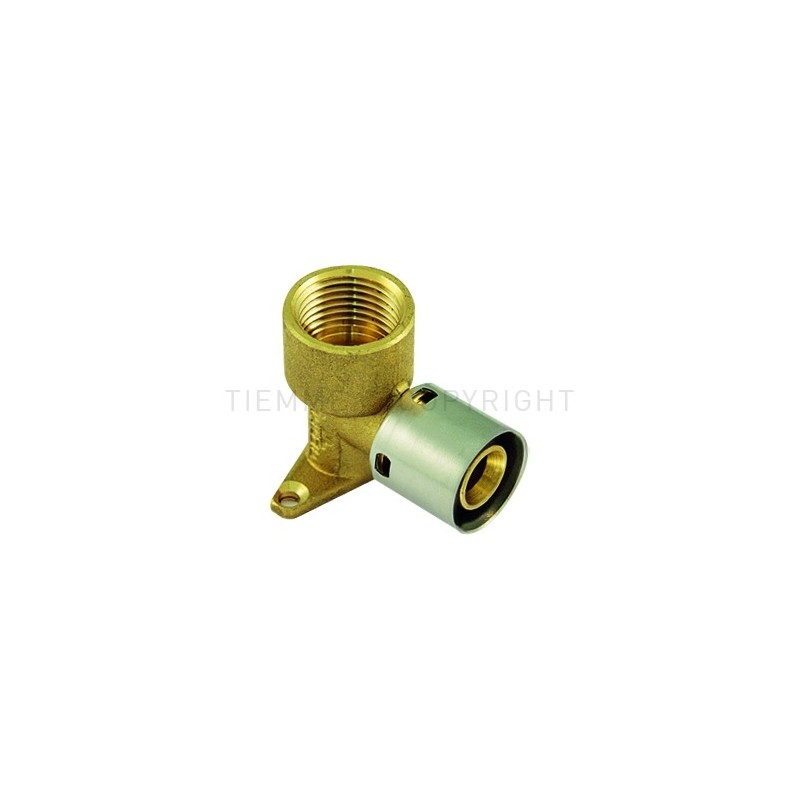 RACCORDO FLANGIA H40 A PRESS TUBO PE - X Ø 16 SP 1,8 1/2" - 1706 TIEMME 1700004 1
