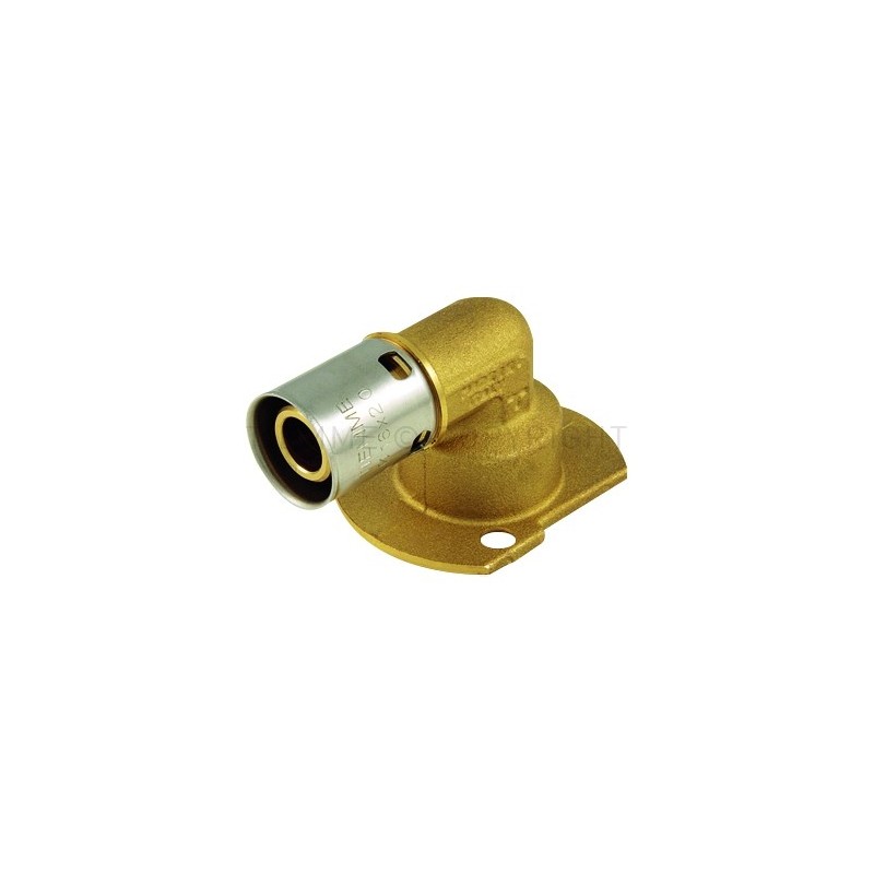 RACCORDO CURVO F INCASSO A PRESS TUBO PE - X Ø 16 SP 2 1/2" - 1730 TIEMME 1700144 1