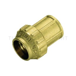 RACCORDO DIRITTO F A COMPRES TUBO PE/PEHD/PEX Ø 25 X 1/2" - 3462CR TIEMME 3400094 1