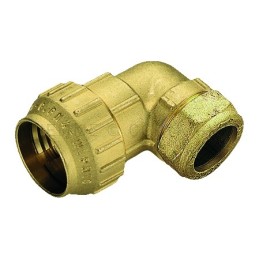 RACCORDO CURVO DOPPIO CW602N A COMPRES TUBO PE/TUBO CU Ø 40(2,4) - 28CU - 3493 TIEMME 3420002 1