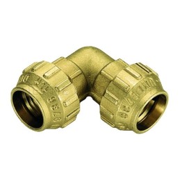 RACCORDO CURVO DOPPIO CW602N A COMPRES TUBO PE/PEHD/PEX Ø 63 - 63 - 3463DR TIEMME 3420035 1