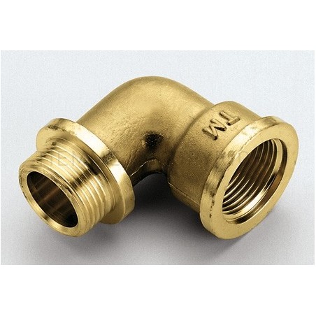 RACCORDO CURVO M - F CON FLANGIA GENER 1"X1" - 1563 TIEMME 1500033 1