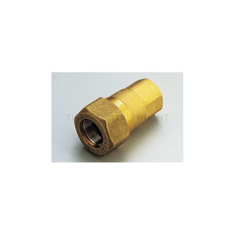 RACCORDO DIRITTO F STEEL BLOCK TUBO FERRO 1" - 1592 TIEMME 1500066 1