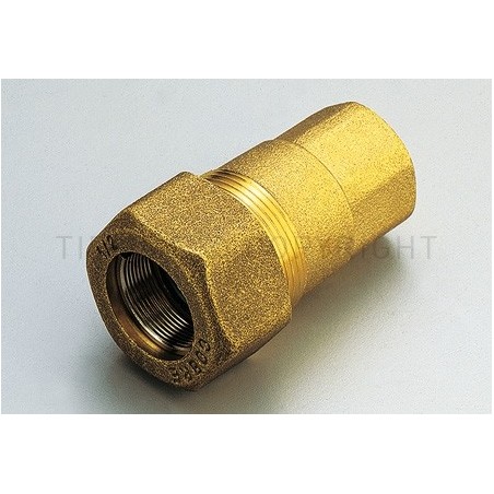 RACCORDO DIRITTO F STEEL BLOCK TUBO FERRO 1" - 1592 TIEMME 1500066 1
