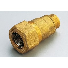 RACCORDO DIRITTO M STEEL BLOCK TUBO FERRO 1"1/4 - 1590 TIEMME 1500092 1