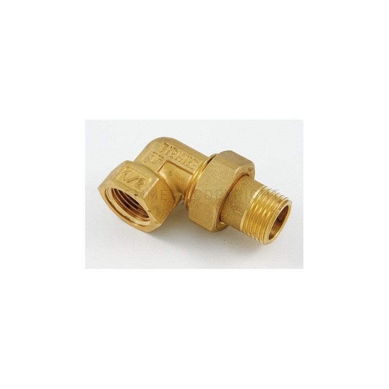 RACCORDO CURVO 3PZ M - F ORING GENER 1/2"X1/2" - 1565 TIEMME 1500105 1