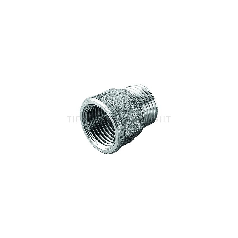 RACCORDO DIRITTO NI M - F GENER 1/2"X3/4" - 1551N TIEMME 1500127 1