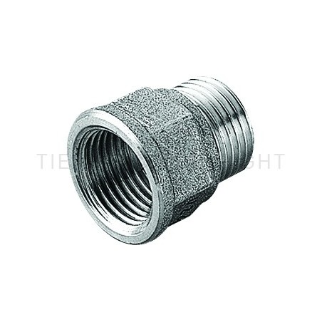 RACCORDO DIRITTO NI M - F GENER 1/2"X3/4" - 1551N TIEMME 1500127 1