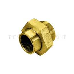 RACCORDO DIRITTO 3PZ F - F TENUTA CONICA METALLO/METALLO GENER 1/2"X1/2" - 1557 TIEMME 1500186 1