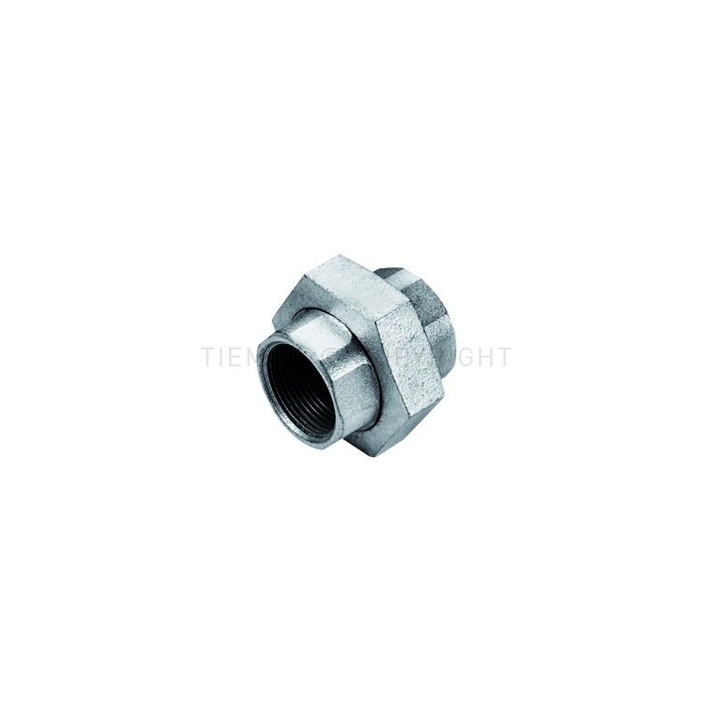RACCORDO DIRITTO 3PZ F - F NI TENUTA CONICA METALLO/METALLO GENER 1"X1" - 1557N TIEMME 1500206 1